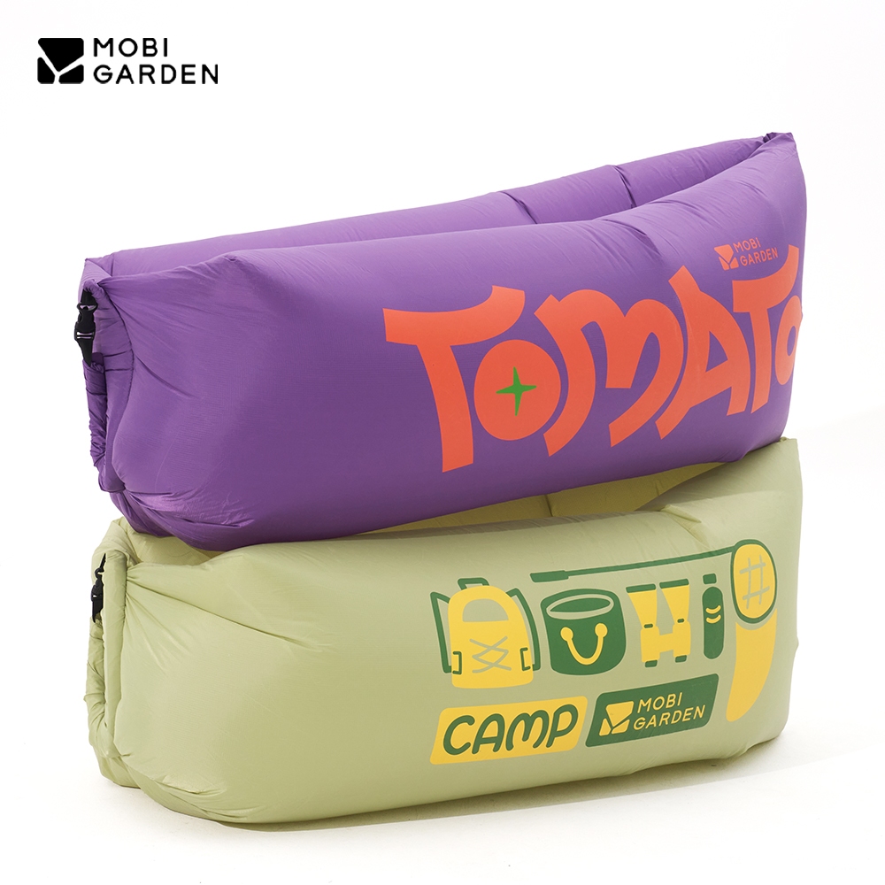 Mobi GARDEN โซฟาเป่าลม เทศกาลดนตรี แคมป์ปิ้งกลางแจ้ง ปิกนิก โซฟาลมขี้เกียจ เบาะลมแบบพกพาเดี่ยว