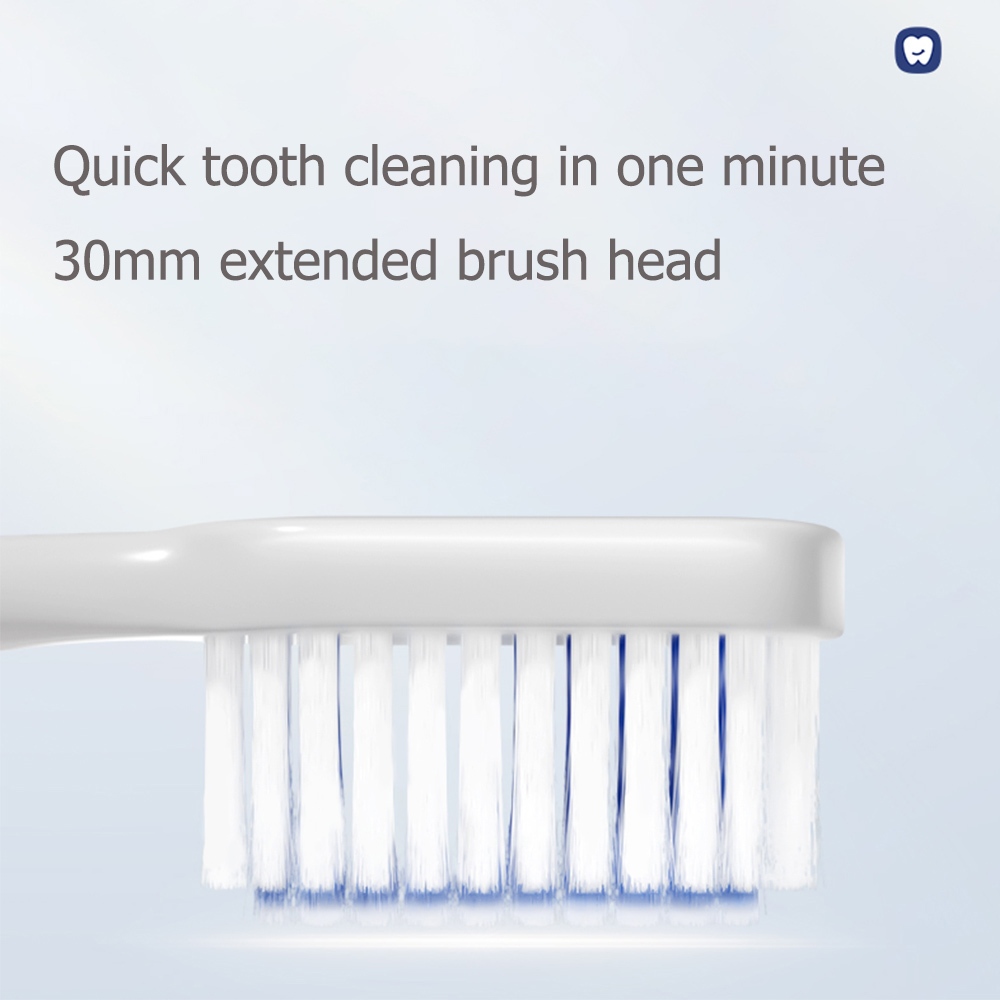 MEYARN แปรงสีฟันผู้ชายที่มีด้ามจับตามหลักสรีรศาสตร์และขนแปรงที่ยืดหยุ่นได้ - รูปที่ 7