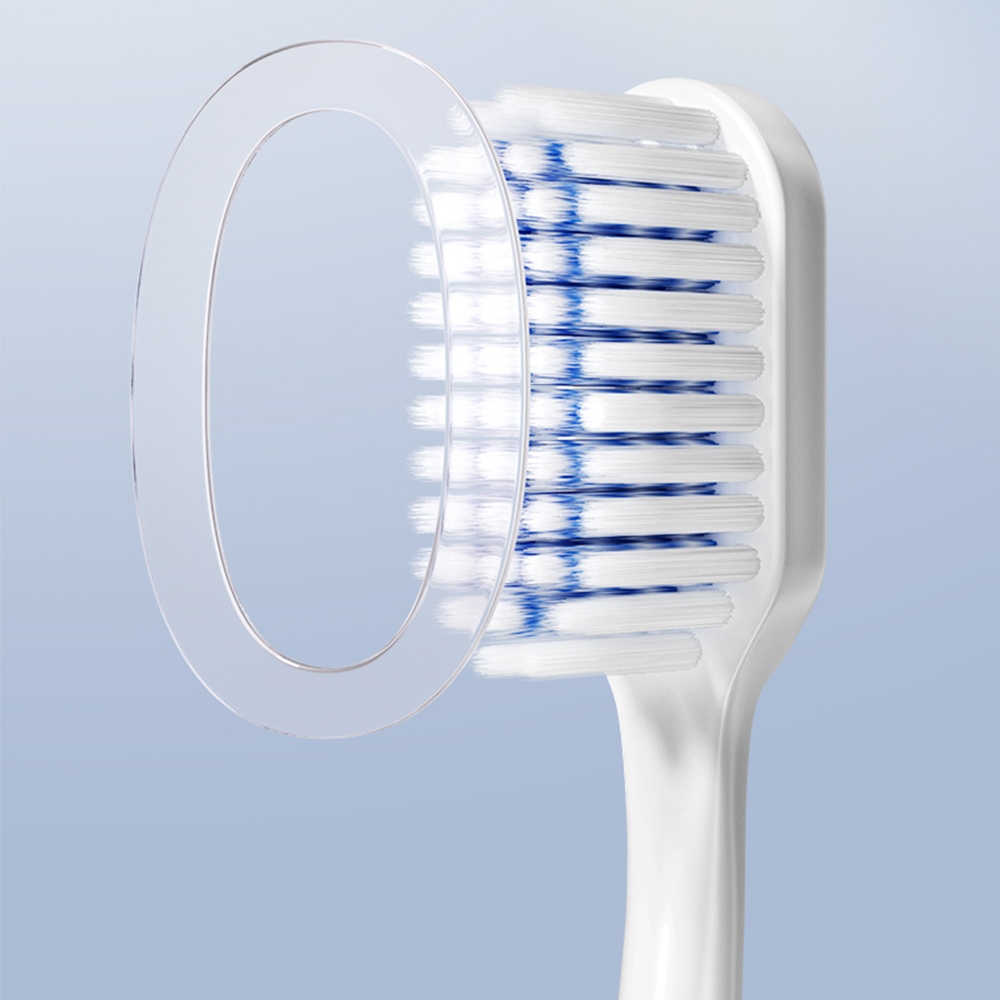 MEYARN แปรงสีฟันผู้ชายที่มีด้ามจับตามหลักสรีรศาสตร์และขนแปรงที่ยืดหยุ่นได้ - รูปที่ 3