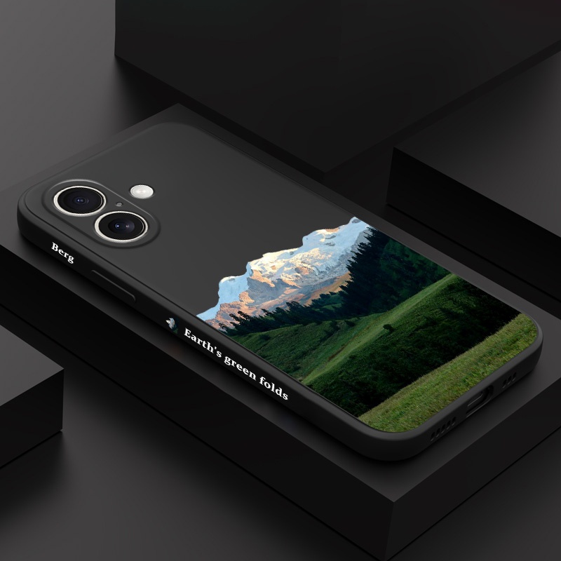 เคสโทรศัพท์ Charming Mountain สําหรับ IPhone 17 Air Pro Max Classic Cover รู้สึกสบาย