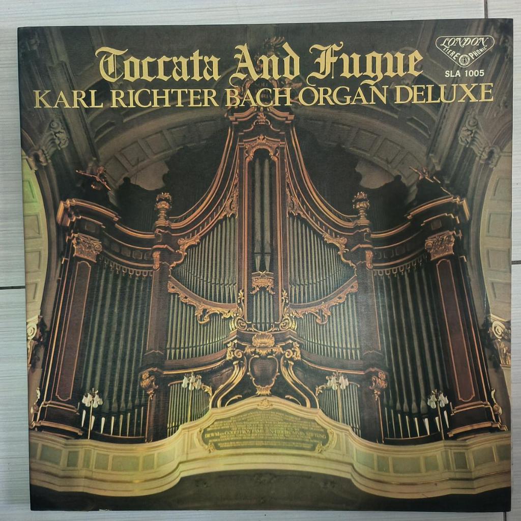 Bach, Karl Richter – Toccata และ Fugue - Karl Richter Bach Organ Deluxe VINYL LP