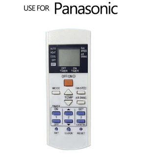 ALANK รีโมทแอร์ Panasonic (ใช้โดยตรงไม่มีการตั้งค่า) รีโมท A75C3297 A75C3623 A75C3625 A75C2817