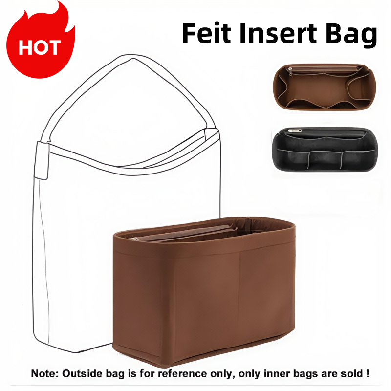 Felt ใส่กระเป๋าสําหรับ GM PM Mini Tote Bag กระเป๋าเครื่องสําอาง กระเป๋าจัดระเบียบ สําหรับผู้หญิง