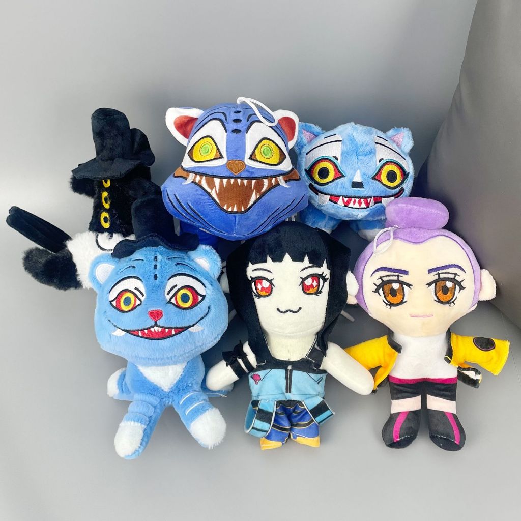 KPop Demon Hunters ตุ๊กตาตุ๊กตาของขวัญตลก Rumi Bird Derpy Tiger Plush ของเล่น