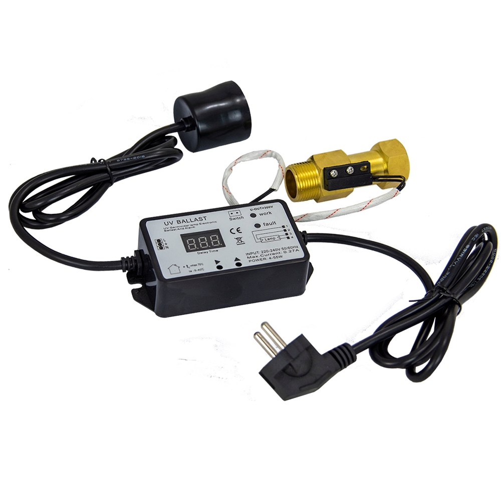 Coronwater 25W Flow Sensor UV Ballasts สําหรับเครื่องกรองน้ํา UV Lamp EB-G25YS
