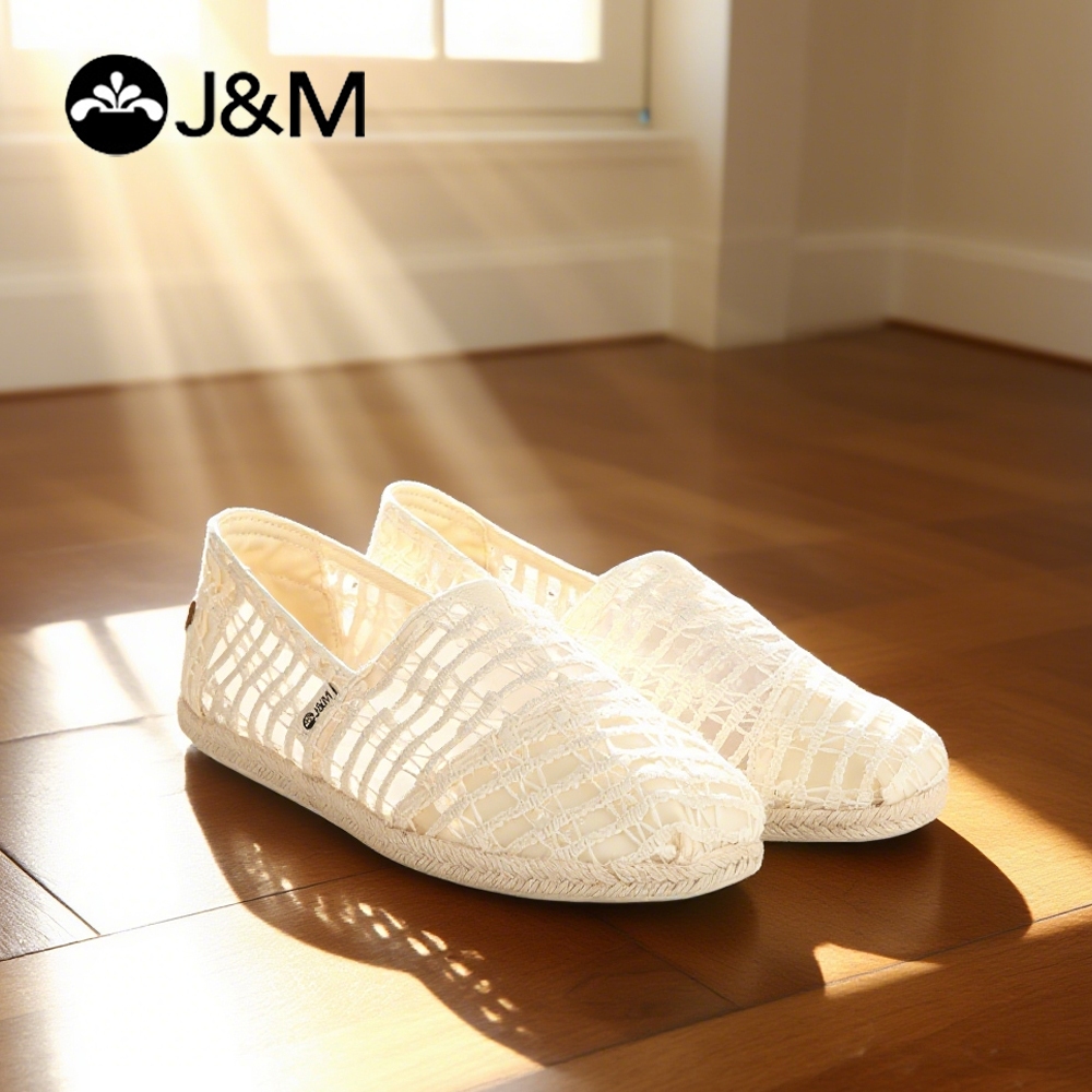 Joy&Mario รองเท้าผู้หญิง สวมง่าย ผ้าใบระบายอากาศได้ดี แบบสวมสบาย