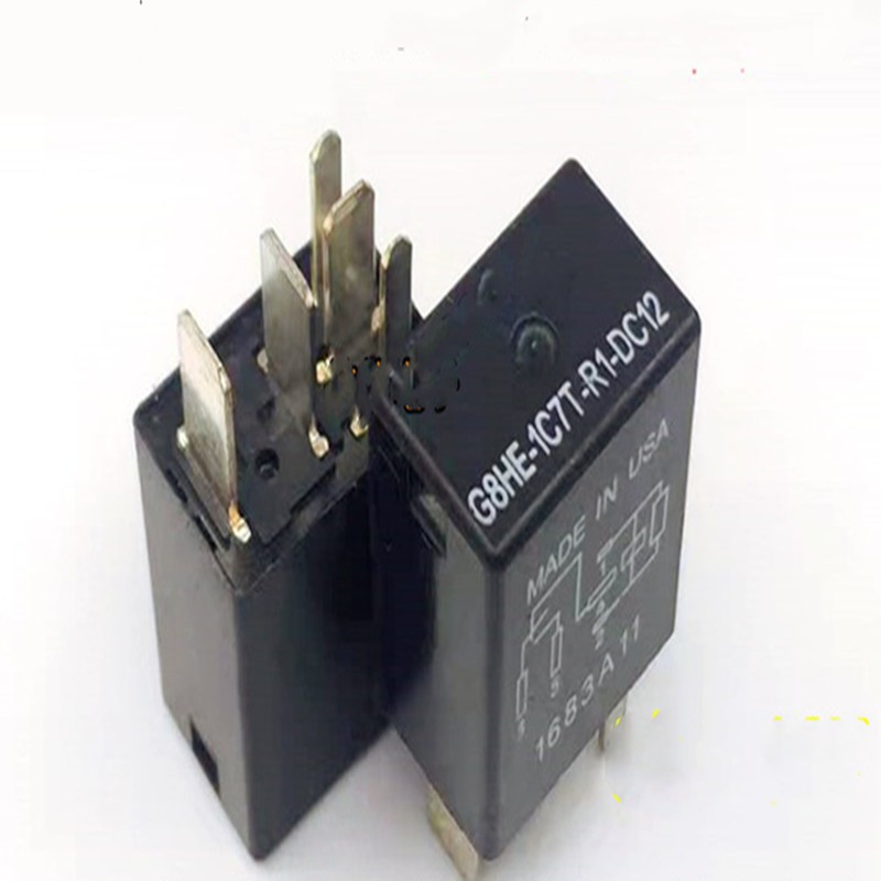 รีเลย์ G8HE-1C7T-R1-DC12 5 Pin รีเลย์ไฟรถยนต์