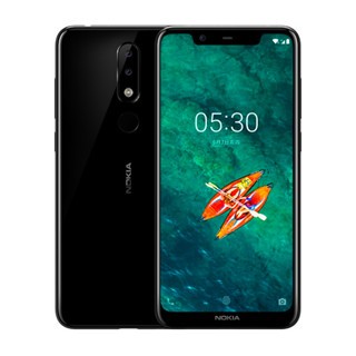 NOKIA X5 32GB 64GB Helio P60 โปรเซสเซอร์ Android เวอร์ชัน 8.1 สมาร์ทโฟน 5.86 นิ้ว 90 ใหม่