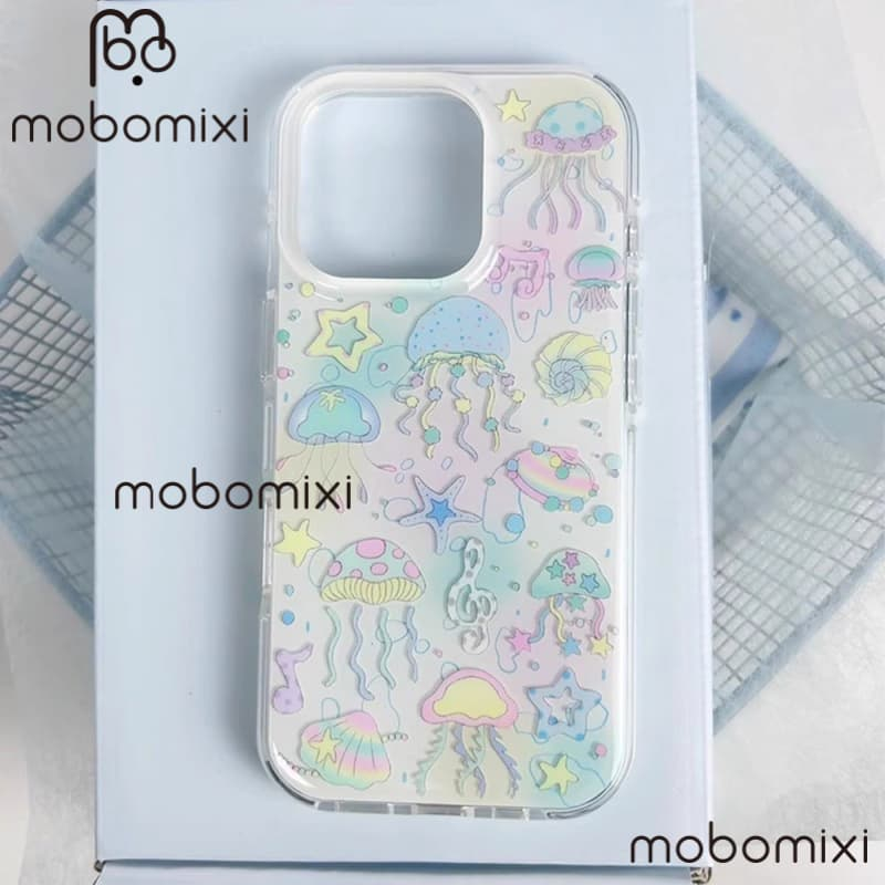 สําหรับ Honor X7C X9c X8c X6 X6a x6b x7 x7a x8 x8a x8b x9 x9a x9b แฟชั่น Ocean Jellyfish World IMD ก