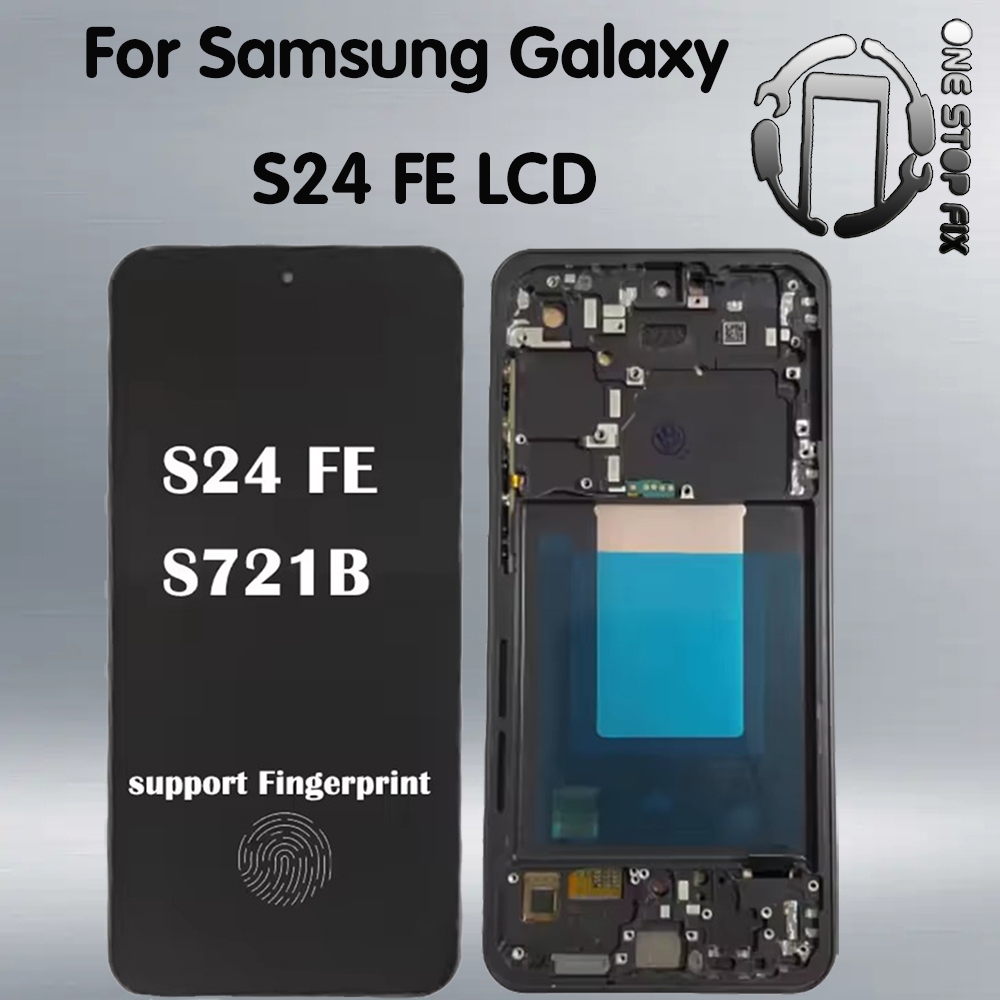 OLED สําหรับ Samsung Galaxy S24 Fe S721B, S721B/DS, S721U1, S721W ชุดจอแสดงผล Lcd