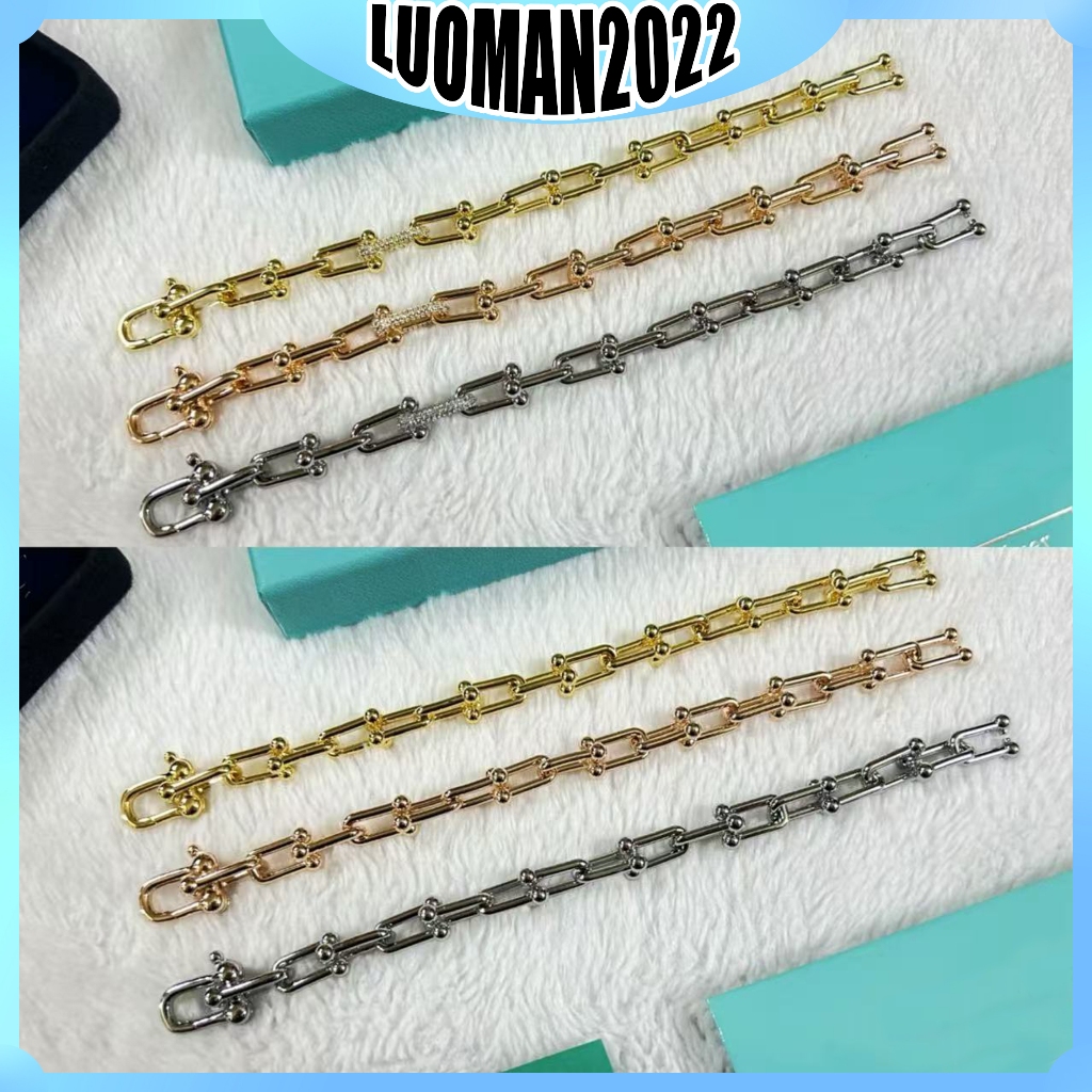 สร้อยข้อมือเกือกม้าพร้อมเพชร สำหรับคนชอบแฟชั่น