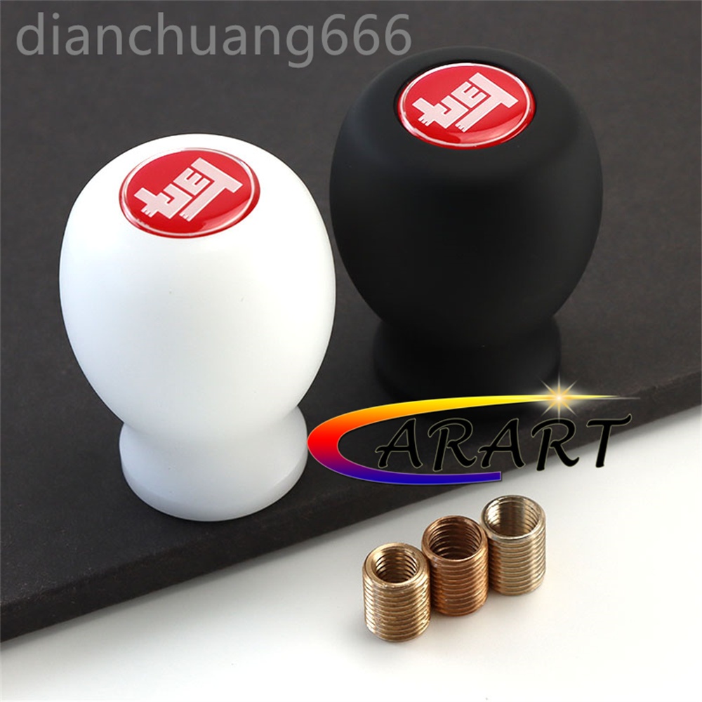 No ดี /TEQ รถพลาสติกรถแข่ง 5/6speed ลูกบิดเกียร์ธรรมดาสําหรับมือจับคันเกียร์รถยนต์สีดําและสีขาว - รูปที่ 6