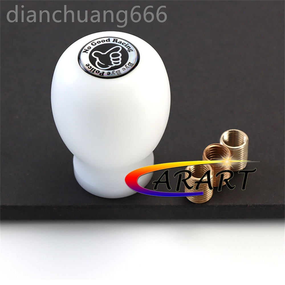 No ดี /TEQ รถพลาสติกรถแข่ง 5/6speed ลูกบิดเกียร์ธรรมดาสําหรับมือจับคันเกียร์รถยนต์สีดําและสีขาว - รูปที่ 7