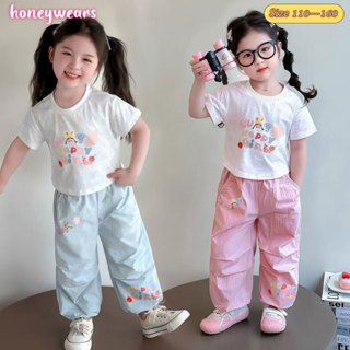 honeywears⚡พร้อมส่ง⚡ชุดแฟชั่นเด็ก ชุดน่ารักเด็กผู้หญิง อินเท…