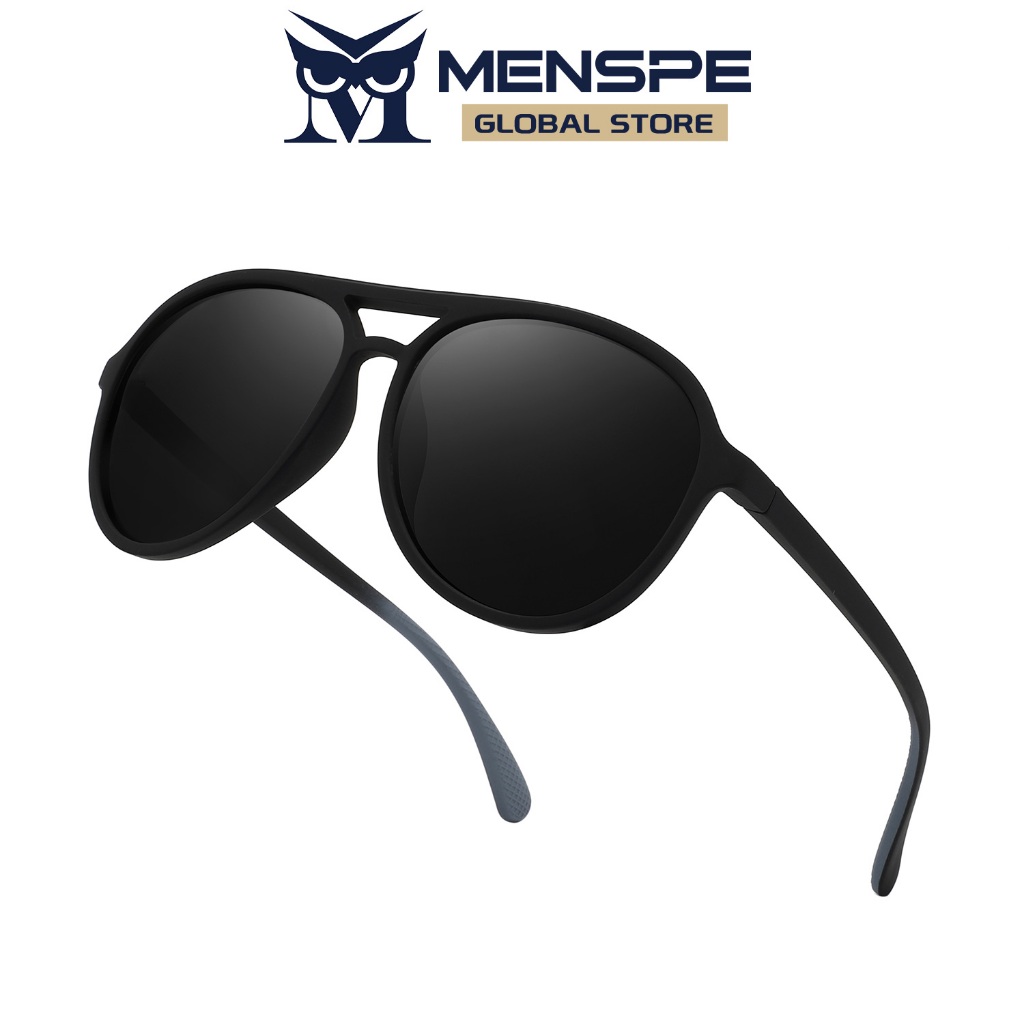 MENSPE แว่นกันแดดโพลาไรซ์แฟชั่น Unisex น้ำหนักเบาพิเศษ UV400 มองเห็นชัดเจน แว่นกันแดดสำหรับปั่นจักรยาน วิ่ง ตกปลา ขับรถ