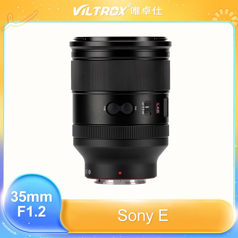 Viltrox 35mm F1.2 AF LAB PE Full Frame รูรับแสงขนาดใหญ่เลนส์อัตโนมัติ HyperVCM โฟกัสอัตโนมัติสําหรับ