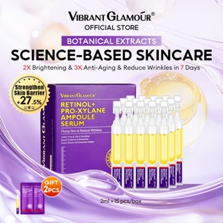 VIBRANT GLAMOUR Retinol Pro-xylane Ampoule Serum 2ml * 15 เม…