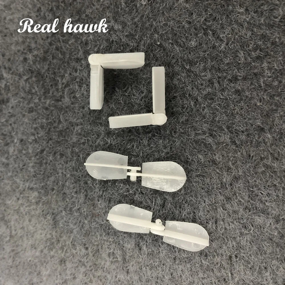 20pcs Miniature บานพับอเนกประสงค์ที่นั่ง Micro บานพับ L27xW7xH3 มม.สําหรับ RC รุ่นเครื่องบินปีกคงที่
