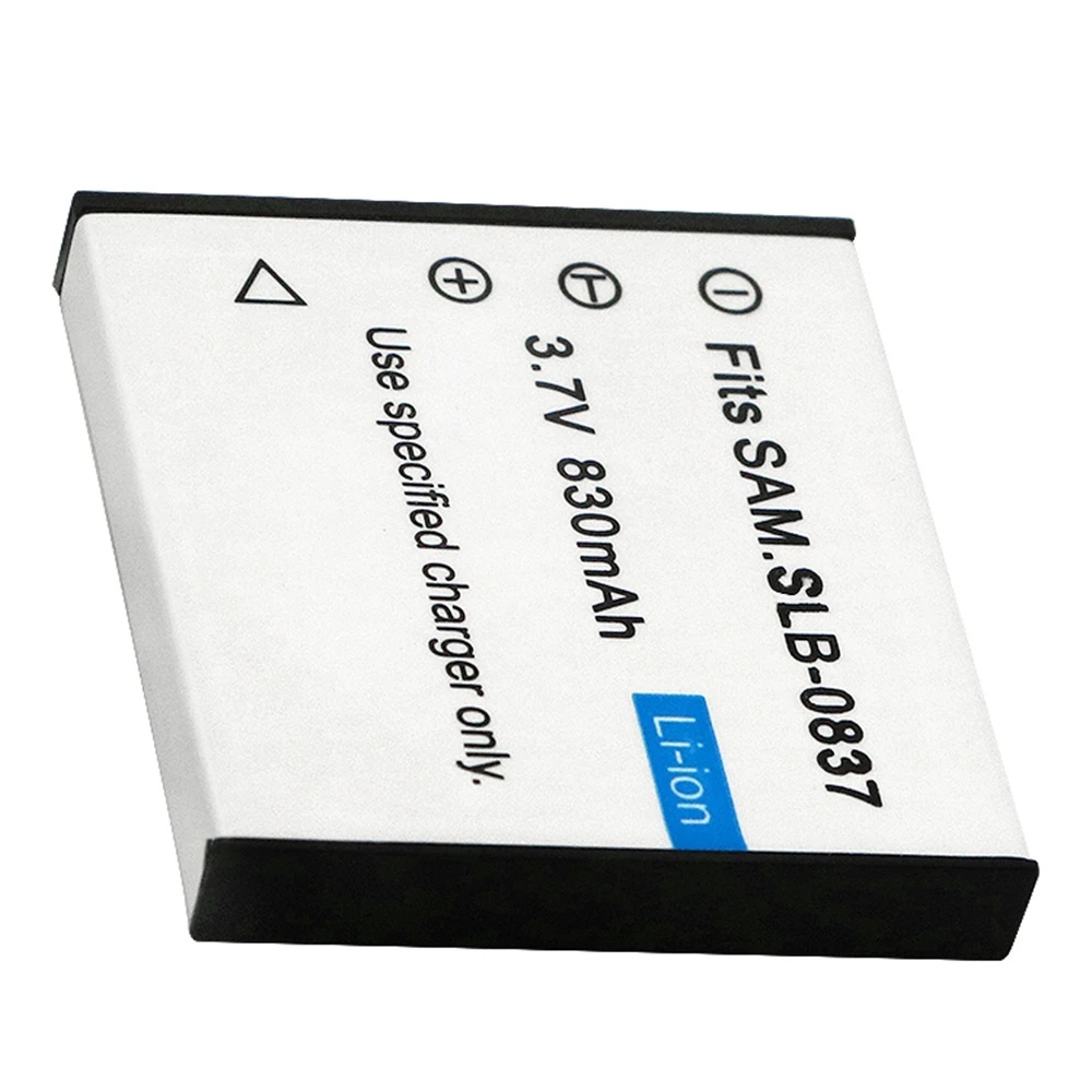 837 SLB-0837 แบตเตอรี่ 830mAh สําหรับ Samsung Digimax I6 PMP L50 L60 L80 I70 I70S L700 L700S L73 NV3