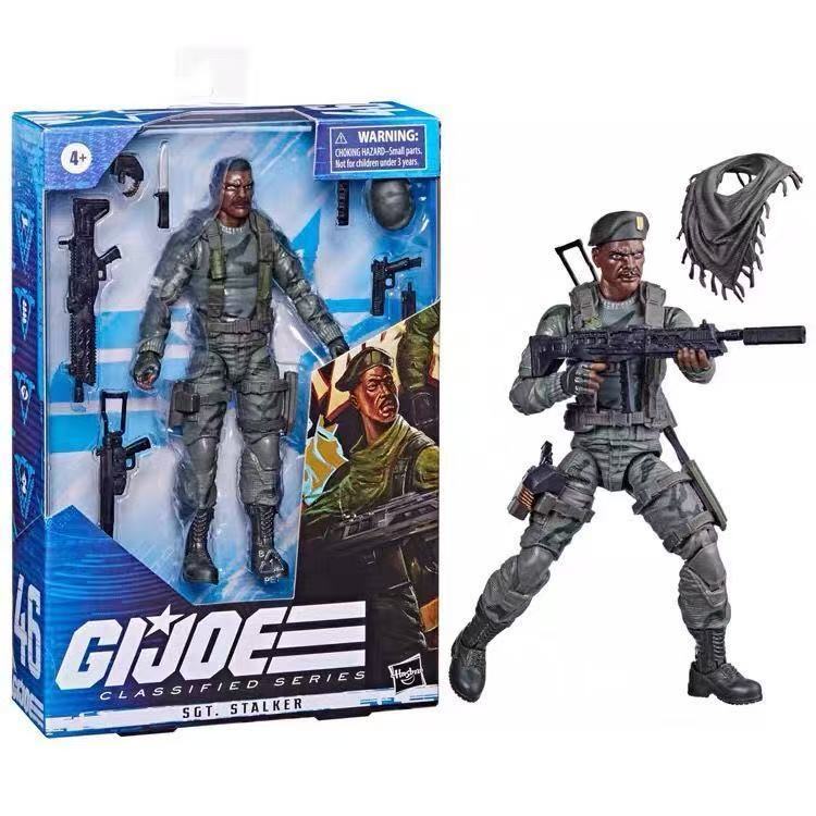 ฮาสโบร จี.ไอ. Joe Stalker Action Figure - สเกล 6 นิ้ว GI ของเล่นสะสม Joe Classified Series
