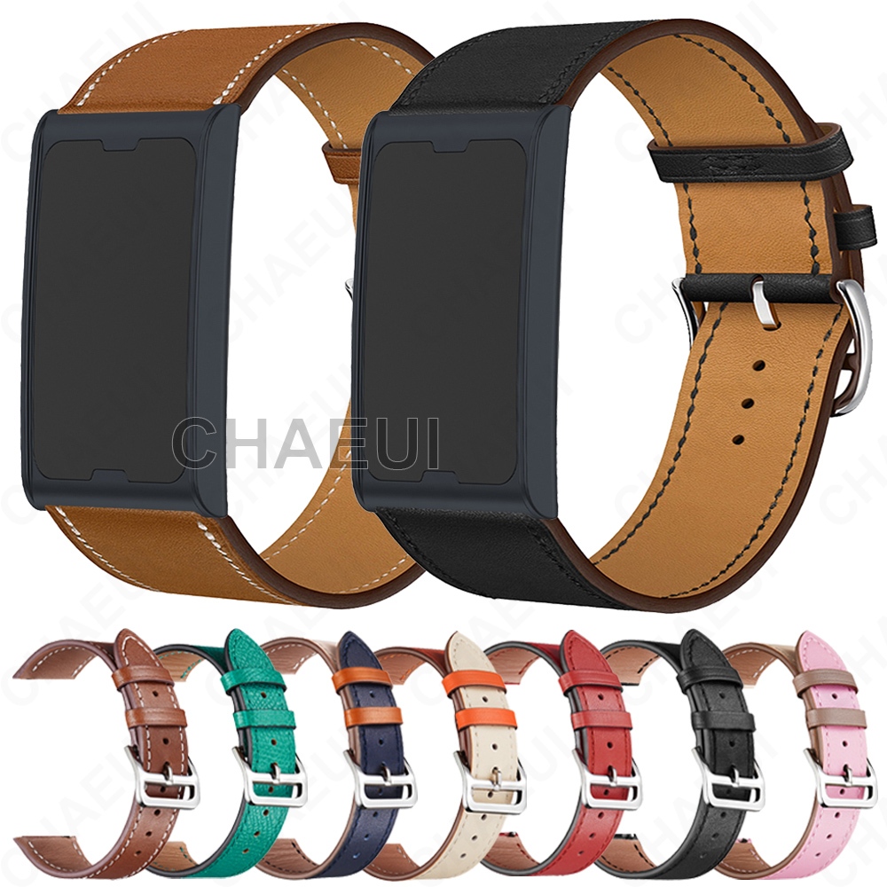 สายหนังสายนาฬิกาอุปกรณ์เสริมสร้อยข้อมือสําหรับ Amazfit Helio Strap