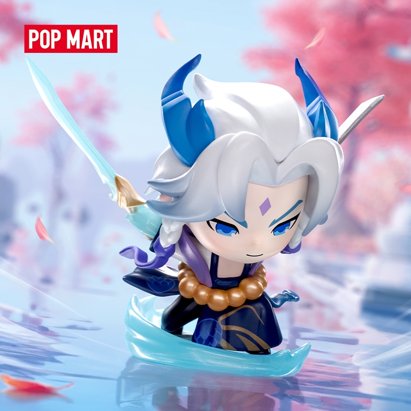 POP MART Fight For the Golden Spatula Chibi Series Blind Box Action Toys Figure Birthday Gift Kid To