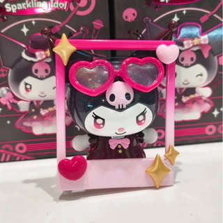 ใหม่ของแท้ Sanrio Kuromi Sparkling Idol series อินเทรนด์กล่องตาบอดสาวของขวัญตุ๊กตาของเล่นคอลเลกชัน