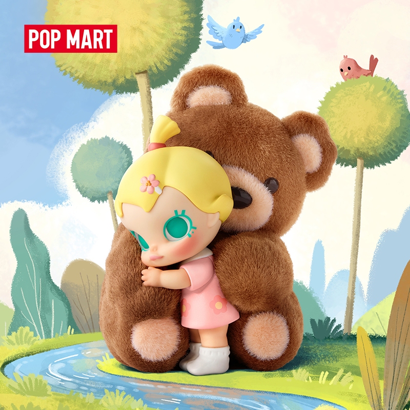 POP MART Baby Molly My Huggable Discovery Series Blind Box Action Toys Figure Birthday Gift Kid Toy
