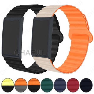 สายรัดซิลิโคนสร้อยข้อมือห่วงวงอุปกรณ์เสริมสําหรับ Amazfit Helio Strap