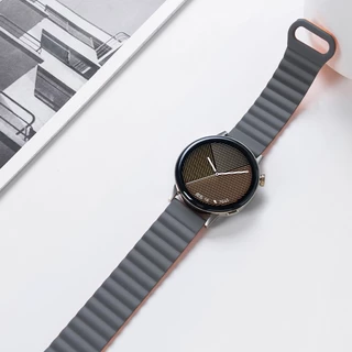 สายรัดซิลิโคนสร้อยข้อมือห่วงวงอุปกรณ์เสริมสําหรับ Amazfit Helio Strap