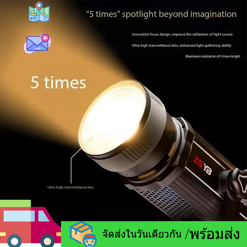 ZSYB 5X Fresnel เลนส์สําหรับ Bowens Mount COB ไฟ LED การถ่ายภาพสําหรับ ZSYB Y500S Y500D A200XPRO A30