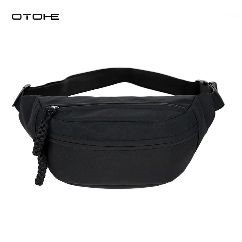 OTOHE กระเป๋าคาดหน้าอกอเนกประสงค์กันน้ําสําหรับผู้ชายกระเป๋าสะพายข้างกระเป๋าคาดเอวสําหรับเล่นกีฬาสําหรับวิ่งหรือธุรกิจ