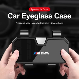 BMW Car Glasses Case sun visor multifunctional storage Glasses Case card Clip ID Clip 1 Series 2 Series 3 Series 4/5/6/7/8/X1 X2 X3 X4 X5 X6 X7