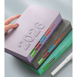 2026 2025 2024 planner A5 Notebook diary สมุดโน้ตแพลนเนอร์ ข…