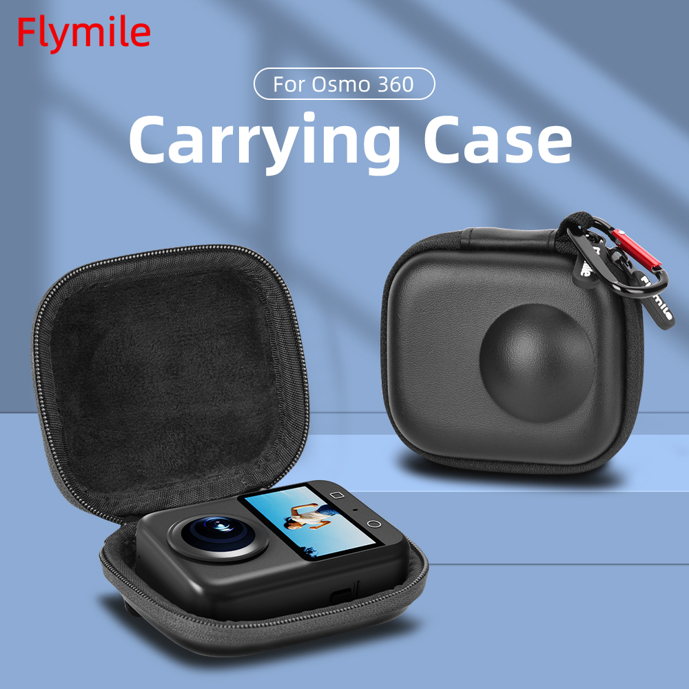สําหรับ ดีเจ ออสโม 360 กล้องกีฬาพาโนรามาเครื่องเล่นเดียวถุงเก็บมินิป้องกันการหล่นและป้องกันรอยขีดข่วนกระเป๋ามือถือ ดีเจ 360 กล้องพาโนรามากล่องเก็บอุป