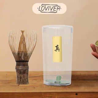 LOVIVER ไม้ไผ่ Matcha Whisk Handcrafted ในครัวเรือนพิธีอุปกรณ์เสริมมืออาชีพสําหรับการเตรียมชาแท้ Chasen Matcha Stirrer
