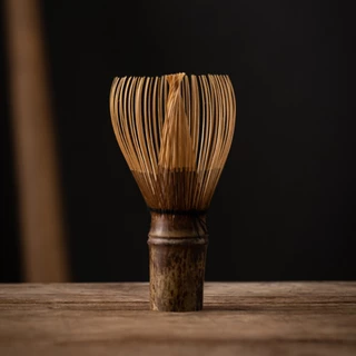 LOVIVER ไม้ไผ่ Matcha Whisk Handcrafted ในครัวเรือนพิธีอุปกรณ์เสริมมืออาชีพสําหรับการเตรียมชาแท้ Chasen Matcha Stirrer