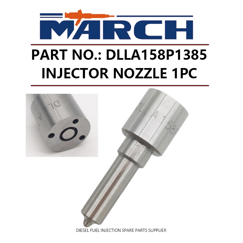 ปลายหัวฉีดหัวฉีดน้ํามันเชื้อเพลิงดีเซล DLLA158P1385 สําหรับ Chevy GMC Duramax LLY 6.6L 0986435504