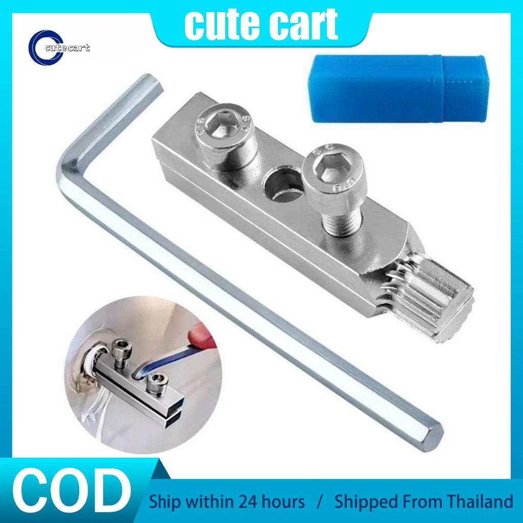เครื่องกําจัดสลักเกลียวหักที่มีประสิทธิภาพแบบพกพา, เครื่องถอดสกรูโลหะแบบปรับได้มัลติฟังก์ชั่นสําหรับก๊อกน้ํา, วาล์วมุม