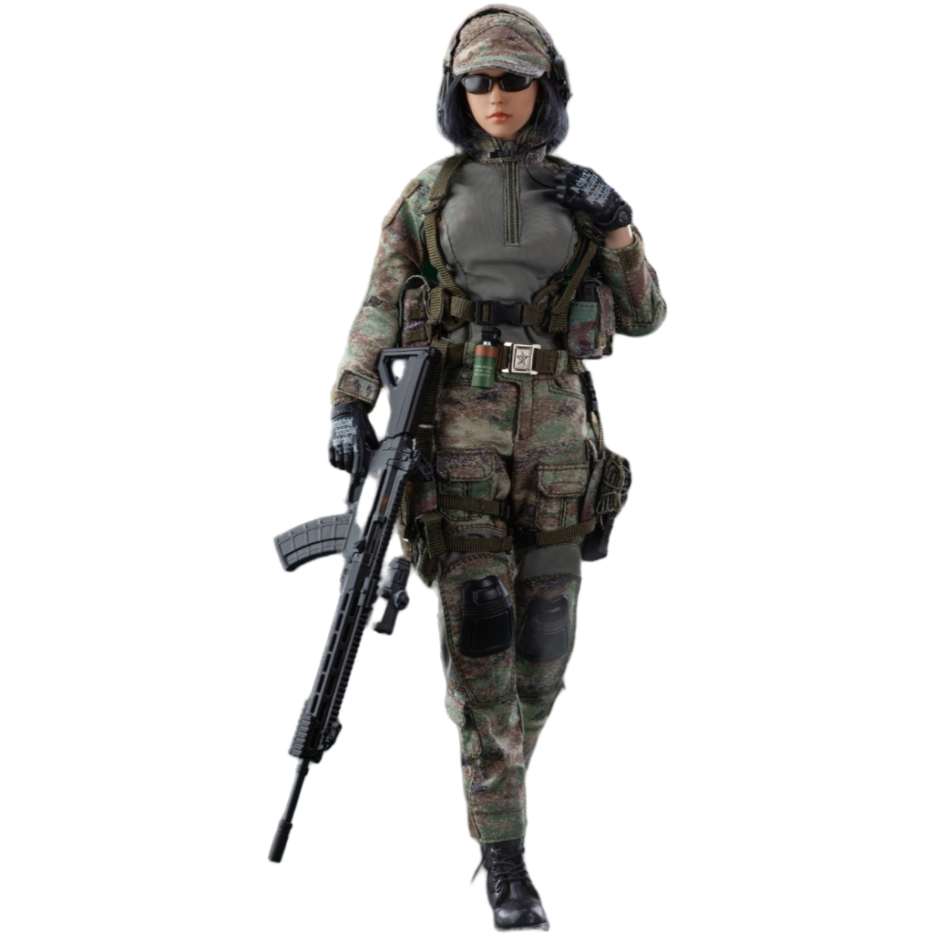 HiPlay FLAGSET 1:6 ฟิกเกอร์สะสมหญิง: Precision Shooter, Niya