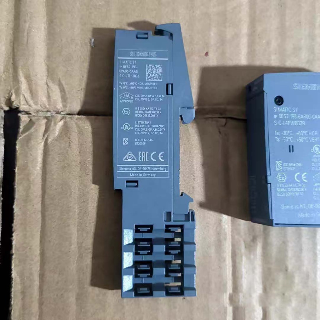 เทอร์มินัล S7 1500 ใหม่ล่าสุด, 6ES7 193-6PA00-0AA0, 6ES7193-6PA00-0AA0 6ES7 193-6AR00-0AA0