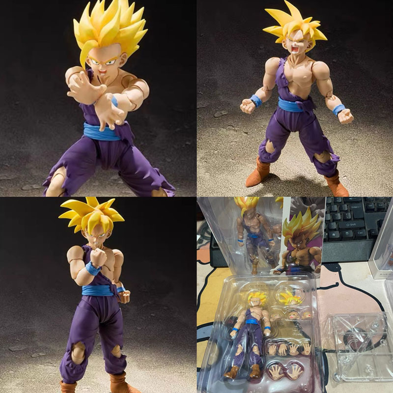 20 ซม.Dragon Ball SHF Goku Vegeta Action Figure Super Saiyan Gogeta Dbz ตุ๊กตา PVC คอลเลกชันของเล่นส