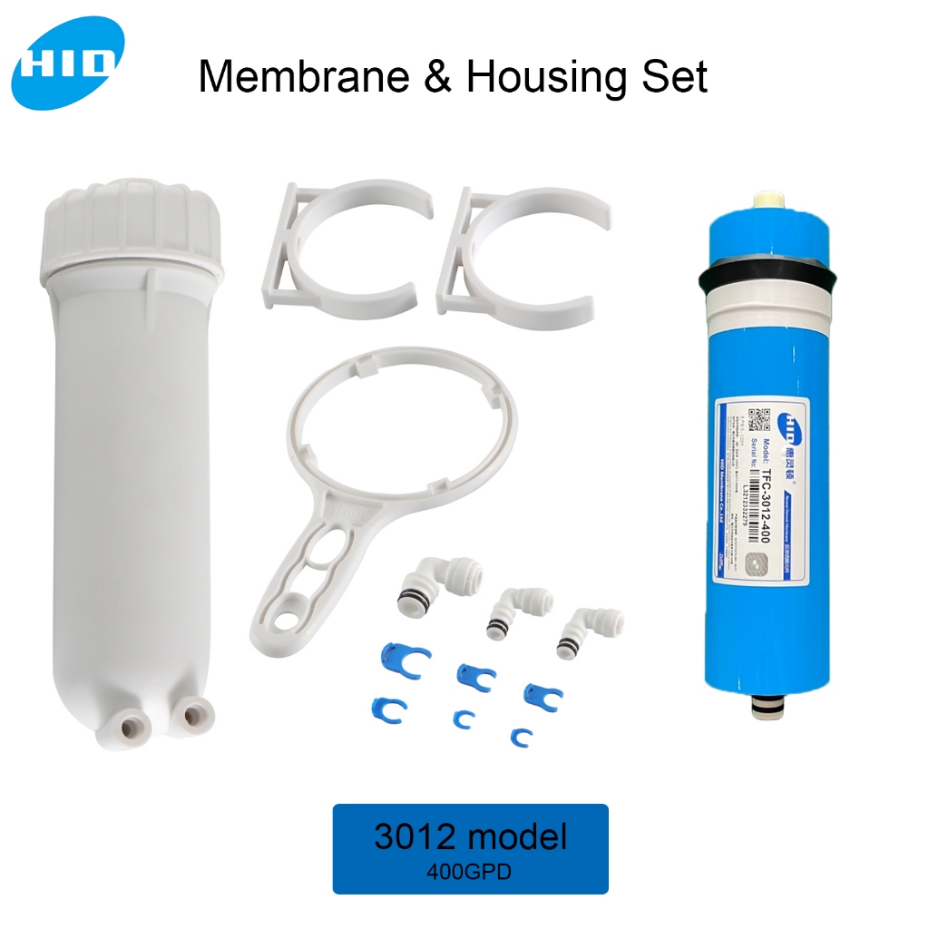 HID 400gpd RO Membrane Kit 3012 400 GPD Reverse Osmosis เมมเบรน 3012 ที่อยู่อาศัยและอุปกรณ์เสริม