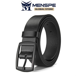 MENSPE แฟชั่นผู้ชายธุรกิจสันทนาการเข็มขัด 120 ซม.หัวเข็มขัดพ…