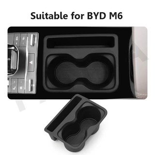[Panda] BYD M6 กล่องวางแขนในรถยนต์ กล่องเก็บของ อุปกรณ์จัดระเบียบคอนโซลและที่พักแขน อุปกรณ์ตกแต่งภายใน