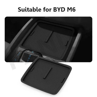 [Panda] BYD M6 กล่องวางแขนในรถยนต์ กล่องเก็บของ อุปกรณ์จัดระเบียบคอนโซลและที่พักแขน อุปกรณ์ตกแต่งภายใน