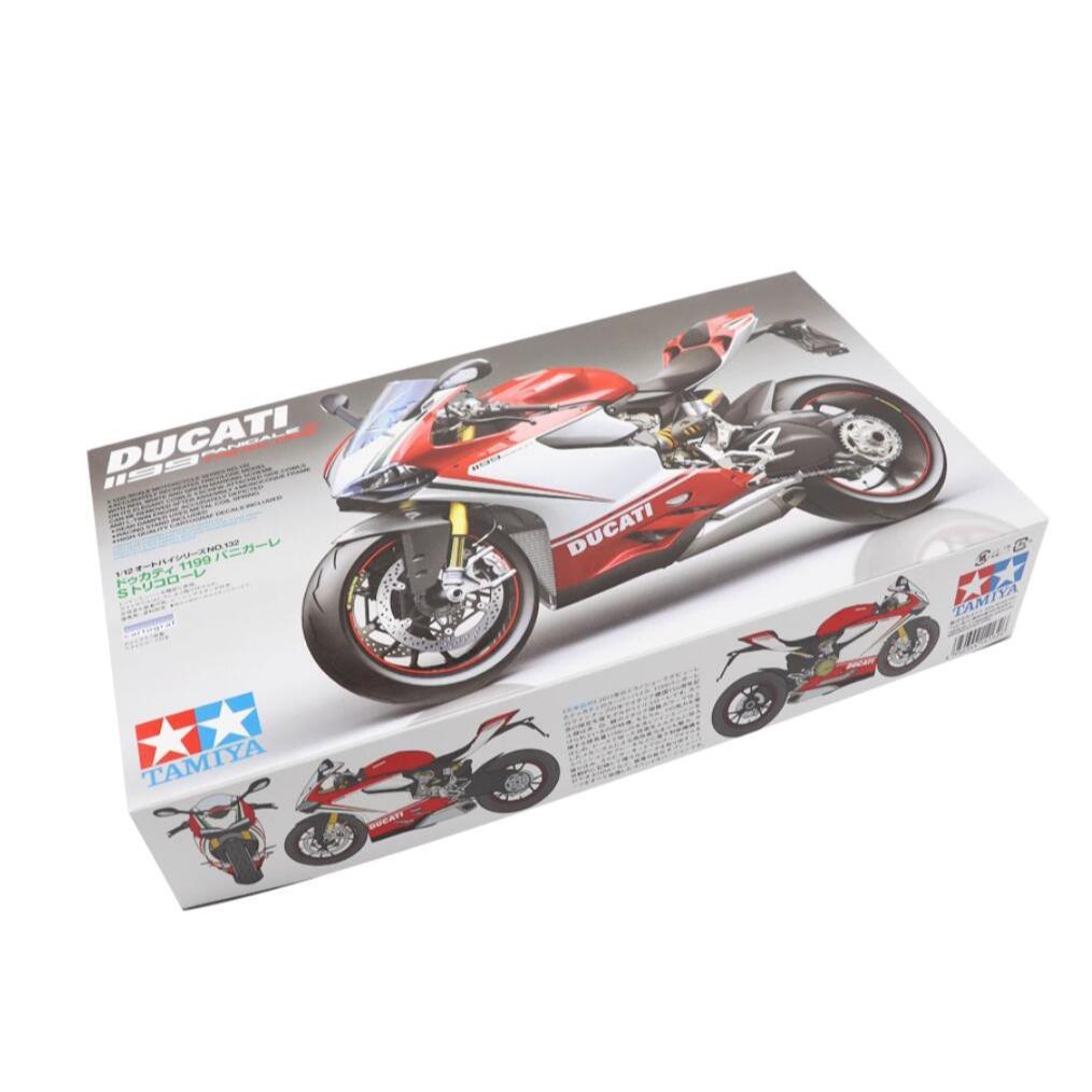 Tamiya 14132 1/12 Scale Model Motorcycle building Kit Ducati 1199 Panigale S Tricolore