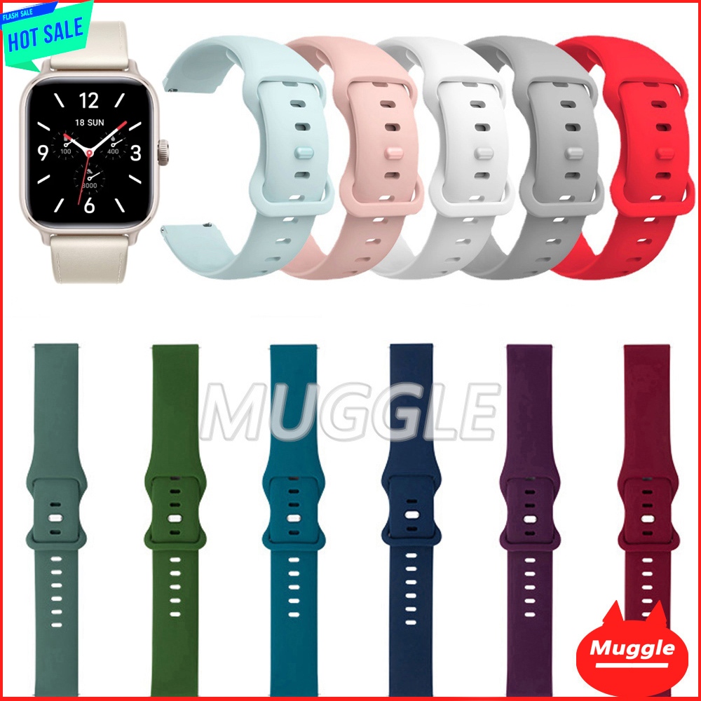 สาย vivo Watch GT Smart Watch Cloud White Summer Black สายนาฬิกาข้อมือซิลิโคนสีดํา สายนาฬิกาซิลิโคน vivo Watch GT สาย สายซิลิโคน