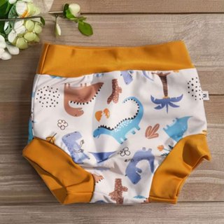 กางเกงฝึกว่ายน้ำแบบใช้ใหม่ได้ สำหรับเด็กเล็กผู้หญิง