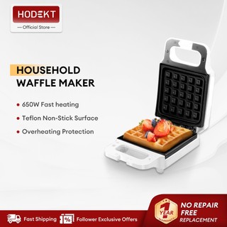 HODEKT Sandwich Maker Waffle Maker Toaster Maker Breakfast Maker Panini Non-Stickr Multi-cooker